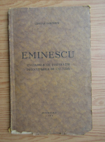 Ciprian Doicescu - Eminescu. Isvoarele de inspiratie. Preocuparile de cultura (1932)
