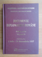 Documente diplomatice romane (volumul 19)