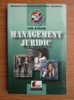Ion Avram - Management juridic