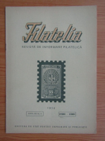 Revista Filatelia, nr. 6, anul III, septembrie-octombrie 1954