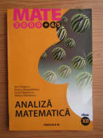 Sorin Radulescu, Ion Chitescu - Analiza matematica. Clasa a XII-a (2004)