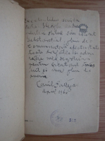 Camil Baltazar - Poeme vechi si noi (cu autograful autorului, 1931)