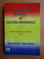 Cultura fizica. Domeniu al culturii universale