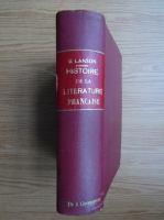Gustave Lanson - Histoire de la litterature francaise (1909)