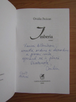 Ovidiu Pecican - Imberia (cu autograful autorului)