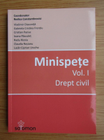 Rodica Constantinovici - Minispete. Drept civil (volumul 1)