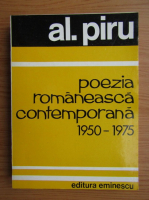 Al. Piru - Poezie romaneasca contemporana 1950-1975 (volumul 1)
