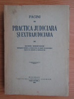 Eugen Herovanu - Pagini de practica judiciara si extrajudiciara (1944)