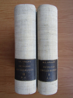 Henry Lolliot - Dictionar englez-roman (2 volume, 1900)