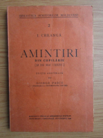 Ion Creanga - Amintiri din copilarie si de mai tarziu (volumul 2, 1939)