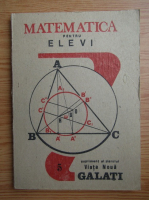 Matematica pentru elevi, nr. 5-6, 1988