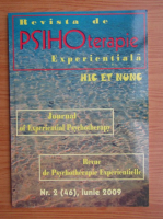 Revista de psihoterapie experientiala, nr. 2, iunie 2009