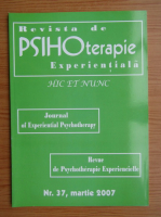 Revista de psihoterapie experientiala, nr. 37, martie 2007