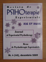 Revista de psihoterapie experientiala, nr. 4, decembrie 2009