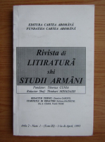 Rivista di litiratura shi studii armani, anul 2, nr. 1, april 1995