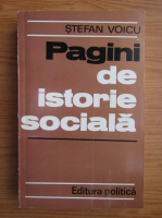 Anticariat: Stefan Voicu - Pagini de istorie sociala