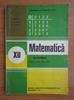 A. P. Ghioca - Matematica pentru clasa a XII-a (1993)