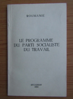 Le programme du parti socialiste du travail