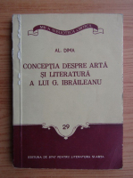 Al. Dima - Conceptia despre arta si literatura a lui G. Ibraileanu