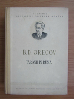 D. Grecov - Tarani in Rusia