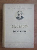 D. Grecov - Taranii in Rusia