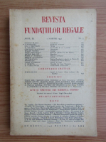 Revista fundatiilor regale, anul IX, nr. 3, 1942