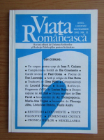 Revista Viata Romaneasca, anul LXXXVII, nr. 12, 1992