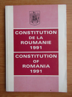 Constitution de la Roumanie 1991