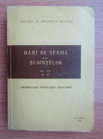 Dari de seama ale sedintelor, volumul 64. Mineralogie, petrologie, geochimie