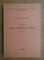 Tudor R. Popescu - Curs de drept international privat