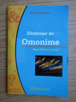 Anticariat: Andreea Bancescu - Dictionar de omonime