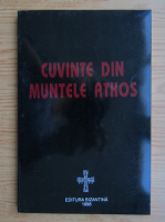 Cuvinte din Muntele Athos