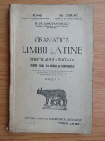 D. St. Constantinescu - Gramatica limbii latine (1929)