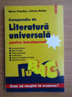 Mona Cotofan - Compediu de literatura universala pentru bacalaureat