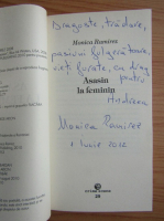 Monica Ramirez - Asasin la feminin (cu autograful autoarei)