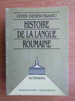 Ovid Densusianu - Histoire de la langue roumaine