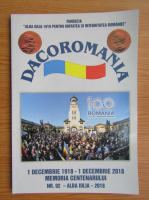 Revista Dacoromania, nr. 92, 2018