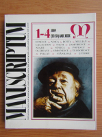 Revista Manuscriptum, nr. 1-4 (151-154), anul XXXIX, 2009