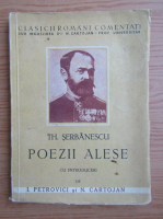 Anticariat: Th. Serbanescu - Poezii alese (1940)