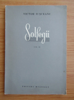 Victor Iusceanu - Solfegii (volumul 3)