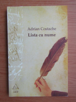 Adrian Costache - Lista cu nume