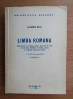 Gheorghe Doca - Limba romana