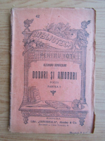 Alexandru Deparateanu - Doruri si amoruri (volumul 1, 1896)