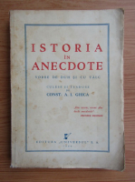 Constantin A. Ghica - Istoria in anecdote. Vorbe de duh si cu talc (1944)