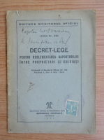 Decret-lege, nr. 103, mai, 1946