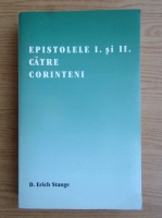 Erich Stange - Epistolele I si II catre corinteni