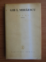 Anticariat: Gib I. Mihaescu - Opere, volumul 3. Romane