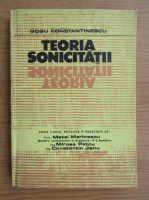 Gogu Constantinescu - Teoria sonicitatii