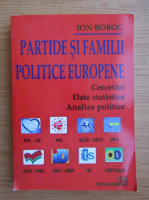 Ion Boboc - Partide si familii politice europene