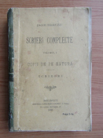 Jacob Negruzzi - Scriei complete (volumul 1, 1894)